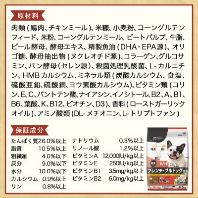 ドッグフード(フレンチ・ブルドッグ専用)アダルト～シニア5.5kg