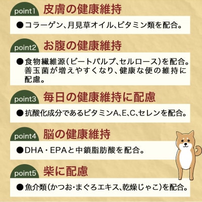 ドッグフード(柴犬専用)アダルト～シニア5.5kg