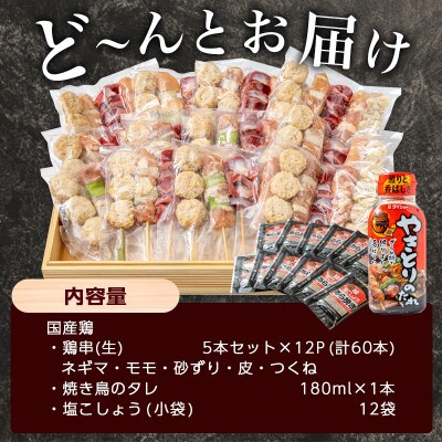 焼き鳥セット 生60本 お礼品詳細 ふるさと納税なら さとふる
