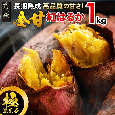 【先行受付】長期熟成さつまいも 紅はるか(生芋)1kg