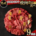 【国産黒毛和牛】焼肉食べ比べ 9種盛 各種80g