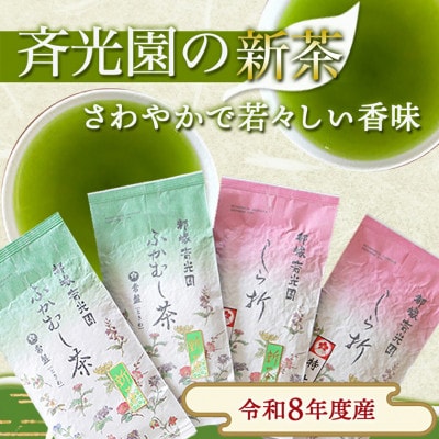 〈令和8年度産〉新茶320g【宮崎県都城市 斉光園】