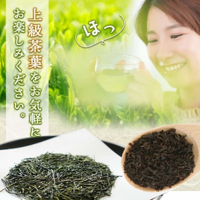 緑茶ティーバッグ&和紅茶ティーバッグセット【宮崎県都城市 お茶の斉光園】