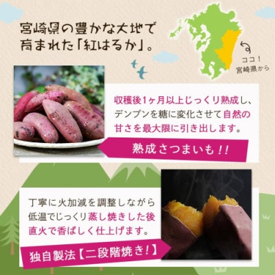 おいも職人!甘三郎 紅はるかの甘熟 密焼き芋(冷凍)2kg