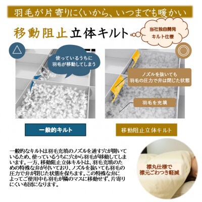 洗える片寄らない羽毛肌掛布団ホワイトダックダウン93%シングル0.3kgアイボリ-ry0203sIV
