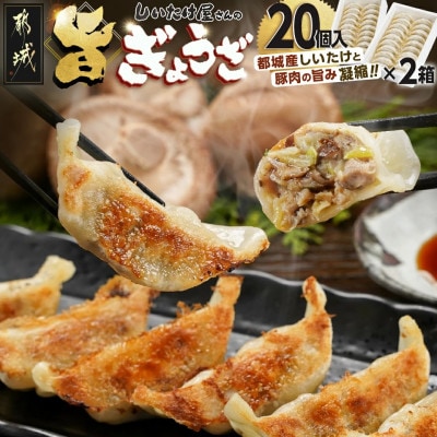 しいたけ屋さんの旨ぎょうざ