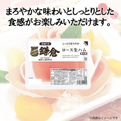 しっとりまろやかロース生ハム(70×10パック)計700g 【鎌倉ハム】【使い切り】【小分け】