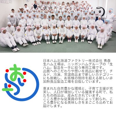 【毎月定期便】おいらの生ハム 3種 の アソート セット 計 10パック 青森 日本ハム 小分全3回