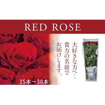 愛のバラ宅配便(赤) | ふるさと納税のお礼品