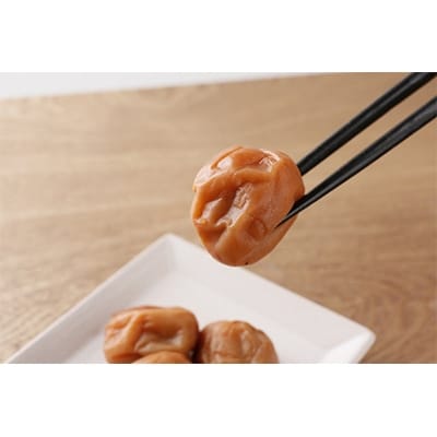 甘口田舎梅干し1kg[中玉]2Lサイズ　紀州南高梅　和歌山産(化粧箱入)紀伊国屋文左衛門本舗　高野町