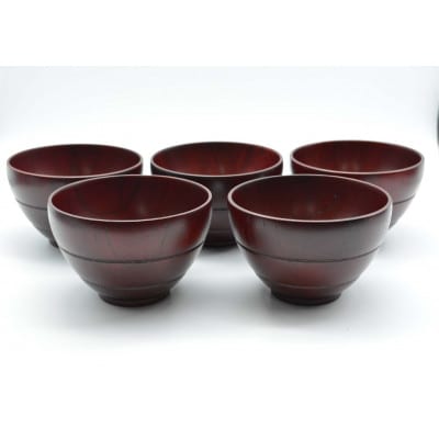 お好み椀　茜　5個入　A4130