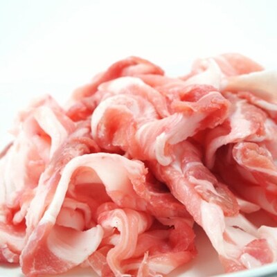 《高野町》【和歌山ブランド】『紀州うめぶた』　バラスライス　約800g