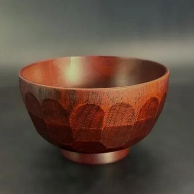 弧汁椀　朱