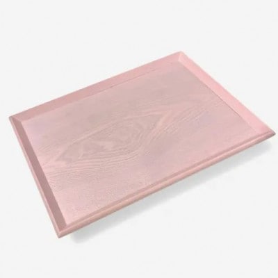 長手トレイ　桜色