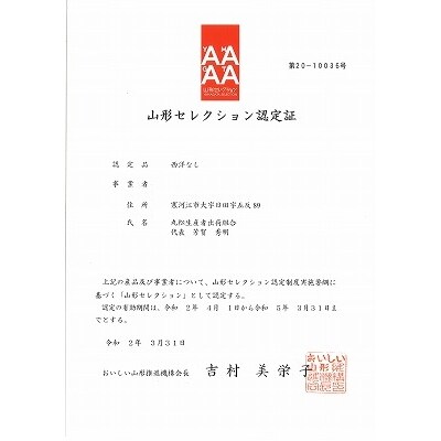 【山形セレクション認定品】とろ~りなめらか♪追熟ラ・フランス3kg(糖度14度以上) 010-B15