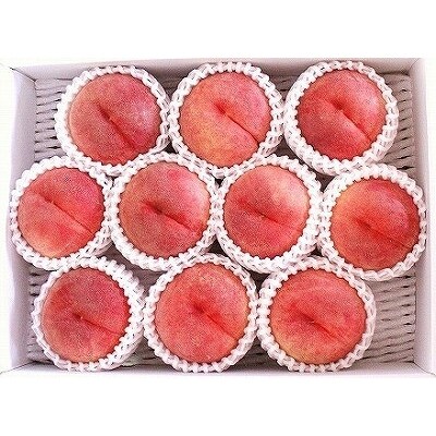 山形の白桃 <熟すとやわらかくなる品種> 3kg 品種おまかせ (8~14玉) 秀品 010-B39