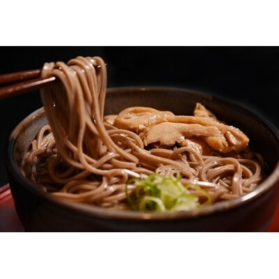 行列のできる人気店!『そば処 ひふみ』の「冷たい肉そば」用生そばセット(5人前) 010-F28