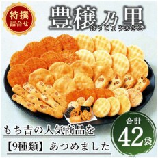 もち吉の特撰詰合せ「豊穣乃里」9種類_合計42袋 | ふるさと納税のお礼品