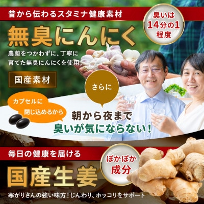 黒胡麻 にんにくα 2袋セット