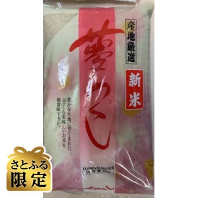 【さとふる限定】R8 福岡県産夢つくし 無洗米 5kg