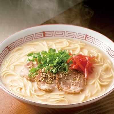長浜ラーメン(豚骨ラーメン)10食と高菜の油炒め2種