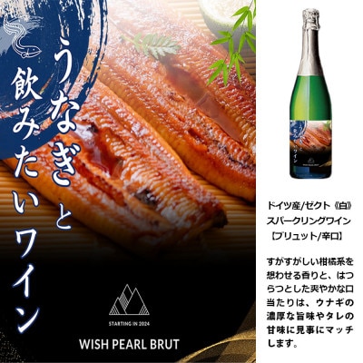 福智山ダム熟成 うなぎと飲みたいスパークリングワイン FD331