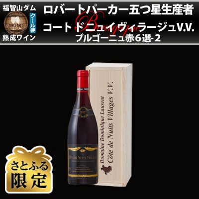 【さとふる限定】福智山ダム熟成 五つ星生産者ブルゴーニュ赤6選-02 FD562【2021】