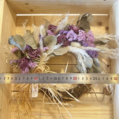 ドライフラワーお任せリース　NO2