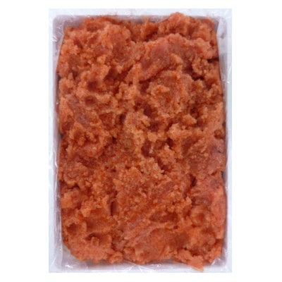 かねふく 【無着色】辛子明太子 並切　4kg(2kg×2箱)(直方市)