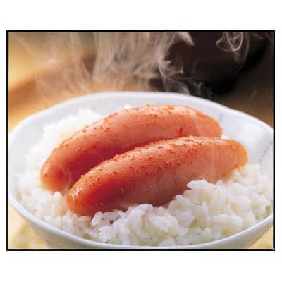 かねふく 2kg(1kg×2)辛子明太子 Lサイズ(1本物)(直方市)