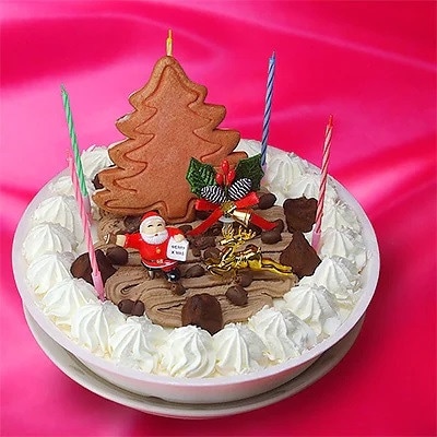 フロム蔵王　Xmasデコレーションアイスケーキ 7号