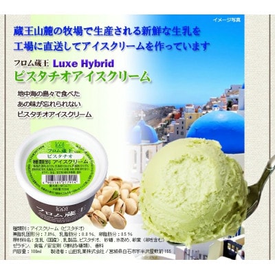 【限定出荷】大人気のピスタチオ入り フロム蔵王スーパーマルチアイスBOX24個