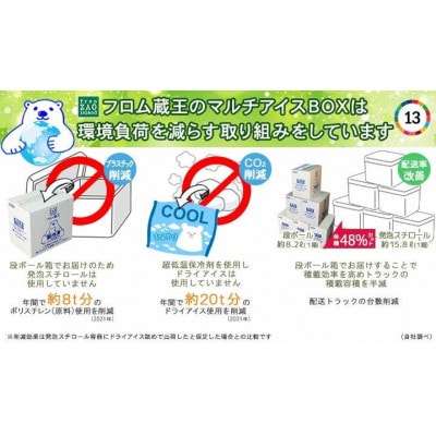 【夏季出荷】マカダミア&ココナッツとマンゴーアイス入りスーパーマルチアイス24個