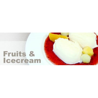 フロム蔵王　バニラアイスクリーム & どっさりフルーツアイス3種セット