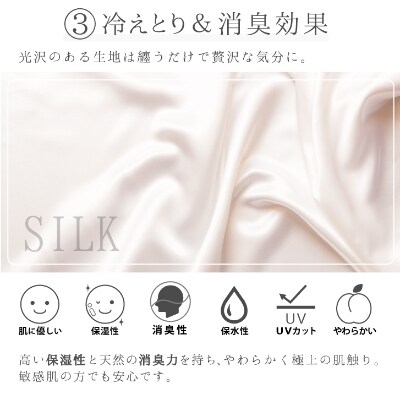 シルクウール 美シルエット汗取りシャツ(汗取りパッド付)(Lサイズ)　1枚