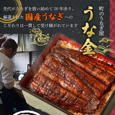創業47年以上　3代目が焼く関西風地焼蒲焼き真空パックA(UK-01)