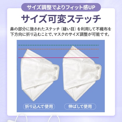 三重県多気町　シャープ製 「シャープクリスタルマスク」 抗菌タイプ 個包装 こどもサイズ 15枚入