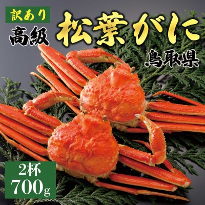 【2027年1月末以降発送】訳あり 松葉がに(茹)700g2杯 N131_Y