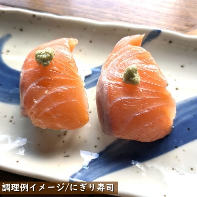 国産とっとり琴浦グランサーモン刺身用500g いくら付 訳あり 小分け個包装で便利・薬剤未使用で安心
