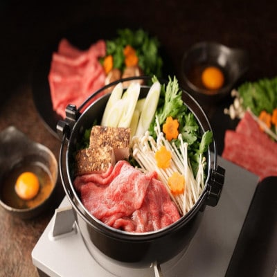 鳥取和牛3つの部位のしゃぶしゃぶすき焼き300g 1228