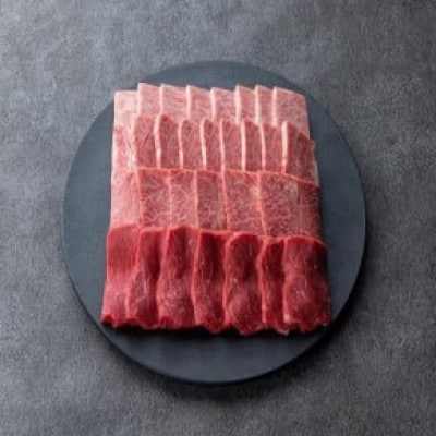 鳥取和牛3つの部位の焼肉盛り合わせ 300g 1234