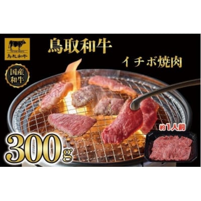 鳥取和牛イチボ焼肉 300g 1249