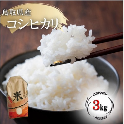 コシヒカリ 令和7年産 鳥取県産 3kg