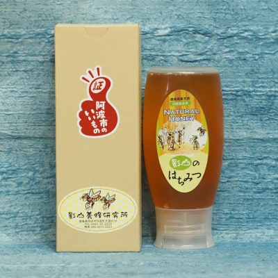 【阿波産】天然 影山のはちみつ チューブ〈倒立〉タイプ500g×1本