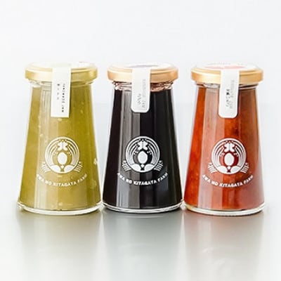 【手づくり】季節の彩ジャムセット(130g×3個)