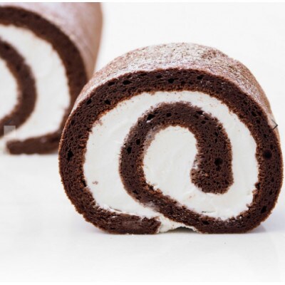 【1本】ショコラロールケーキ　アイスケーキのような半解凍でも楽しめる新食感ロールケーキ!