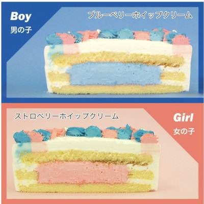 【5号:男の子】ジェンダーリビール(ブルーベリー)　赤ちゃんの性別発表をおしゃれに演出