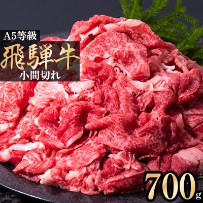 【2024年11月中旬発送】A5等級飛騨牛　小間切れ700g
