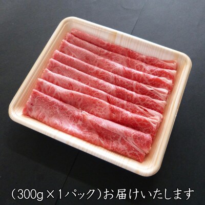〔A5等級〕飛騨牛赤身肉スライス300g　モモ又はカタ肉