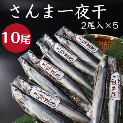 釜石ひもの屋さんのさんま一夜干 2尾入×5袋